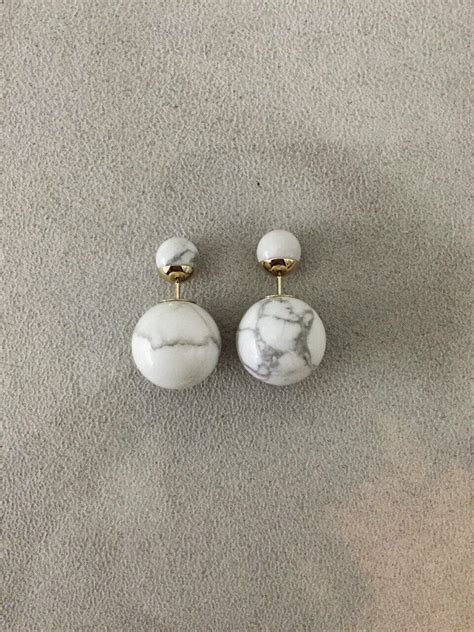 dior earrings nz|authentic christian Dior earrings.